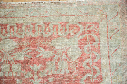 2.5x5 Vintage Distressed Oushak Rug Runner
