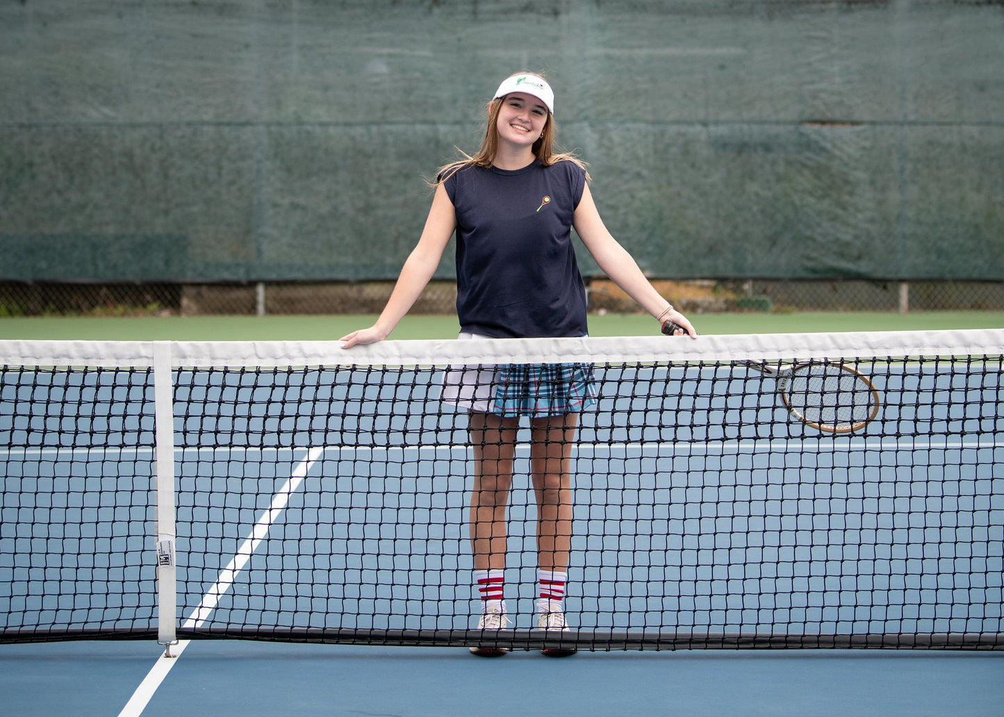 THE AGGIE BLUE PLAID SKORT— POLISHED PLAID FOR PLAY, PRACTICE, AND POST-MATCH PLANS
