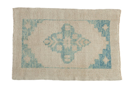 2.5x3.5 Distressed Oushak Rug