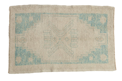 2.5x4 Distressed Oushak Rug