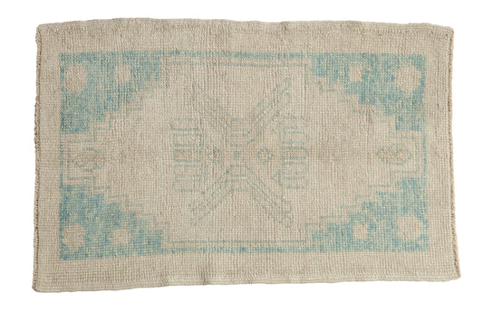 2.5x4 Distressed Oushak Rug