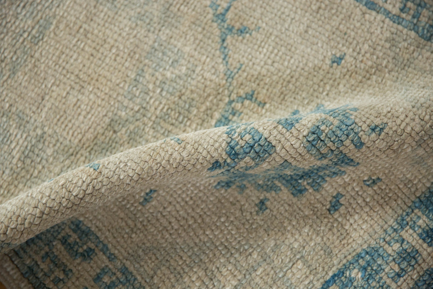 2x4 Distressed Oushak Rug Runner
