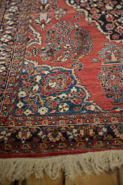 4.5x7 Vintage Sarouk Rug