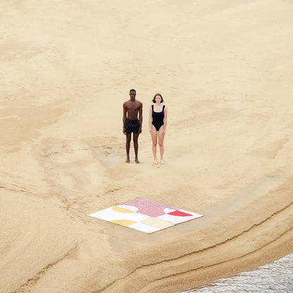 Premium Connectable Beach Towel - Organic Cotton - Danai