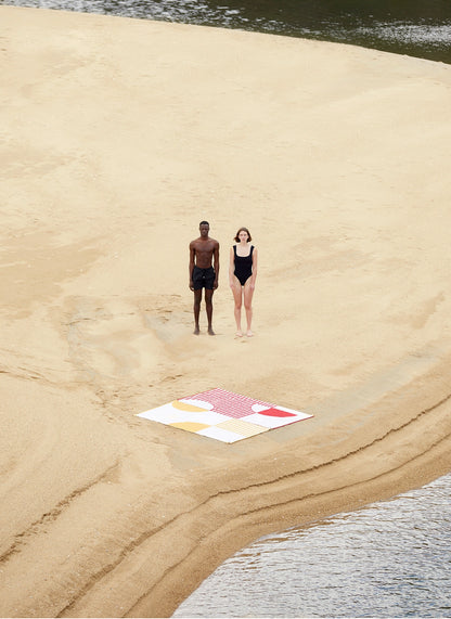 Premium Connectable Beach Towel - Organic Cotton - Crassa