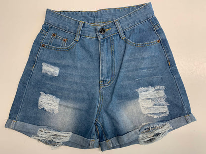 DON JOHN Jean Shorts Handmade Women's