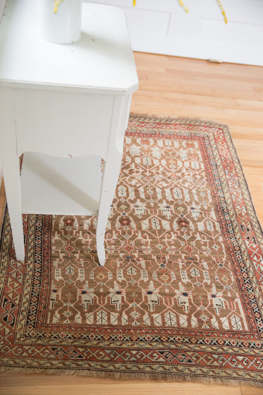 3.5x4.5 Antique Caucasian Rug