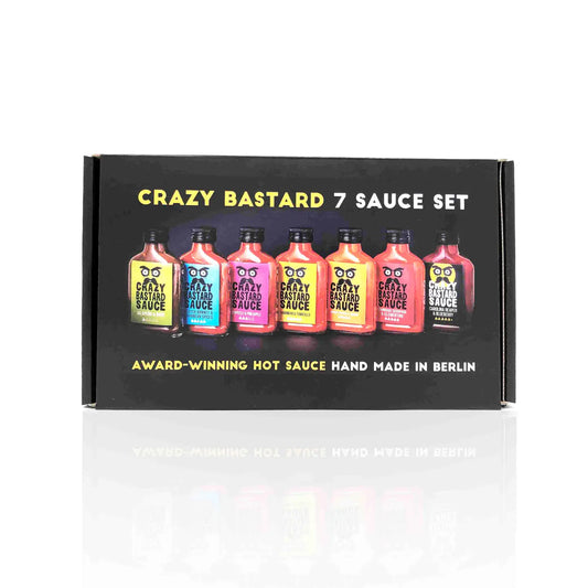 7-Set (Full Sauce Range) Hot Sauce Pack