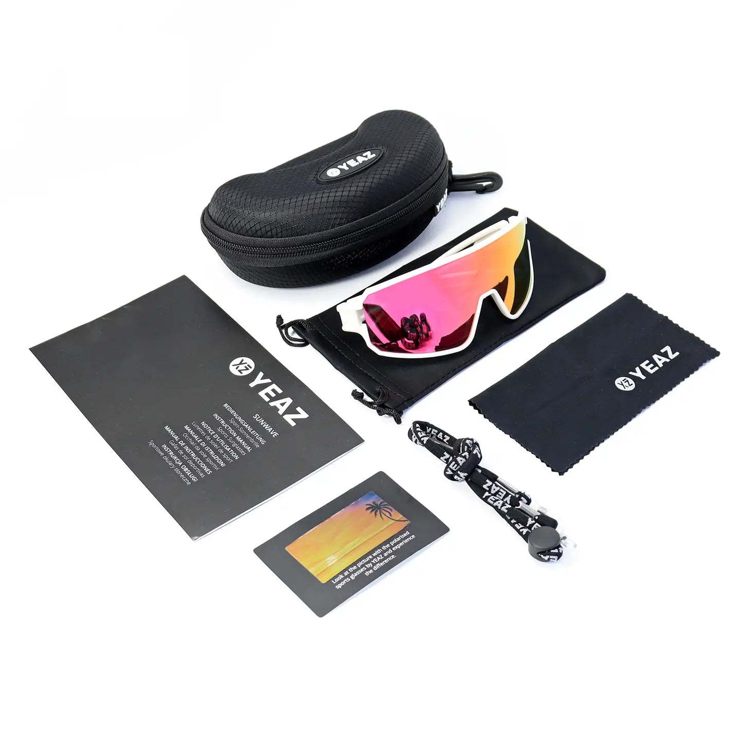 Sunwave Sports Sunglasses - Pink Salt