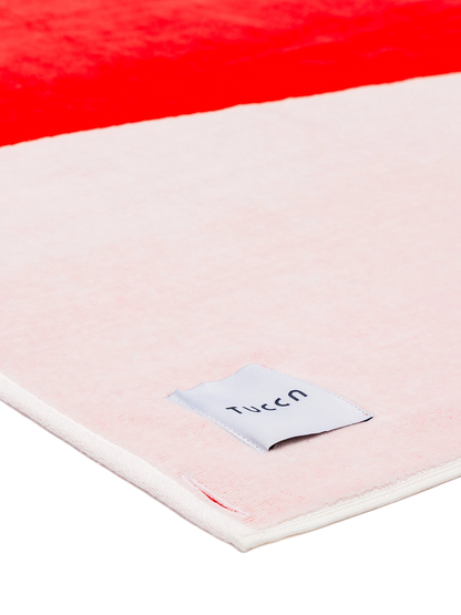 Premium Connectable Beach Towel - Organic Cotton - Berry