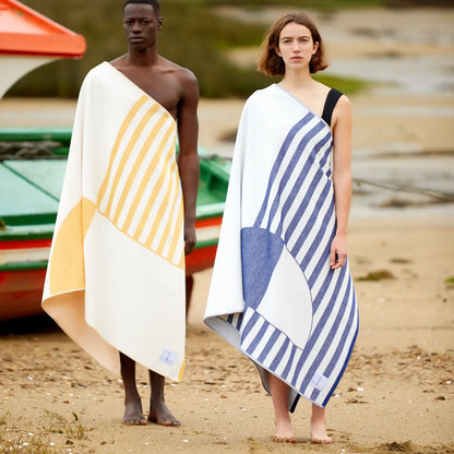 Premium Connectable Beach Towel - Organic Cotton - Danai