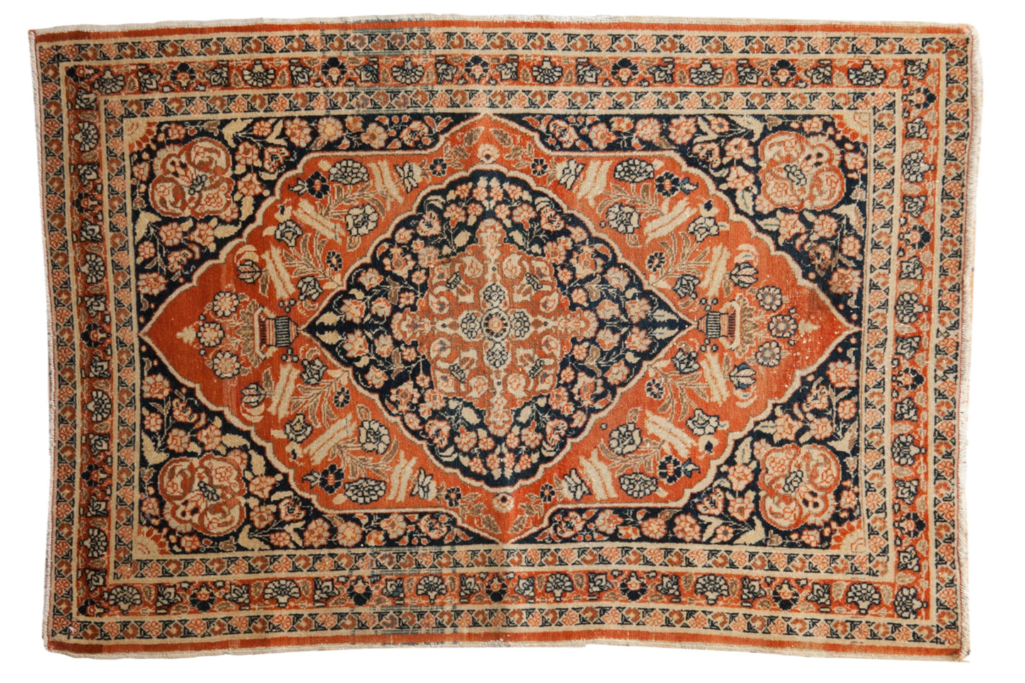 3x4.5 Antique Tabriz Rug