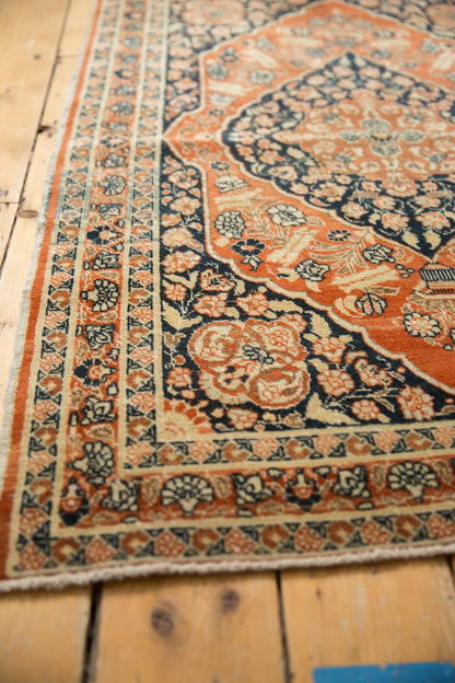 3x4.5 Antique Tabriz Rug