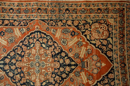 3x4.5 Antique Tabriz Rug