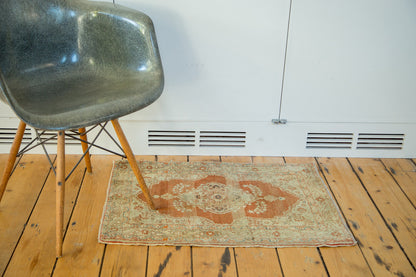 2x3 Fine Antique Haji Jalili Rug Mat