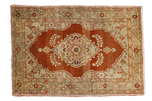2x3 Fine Antique Haji Jalili Rug Mat
