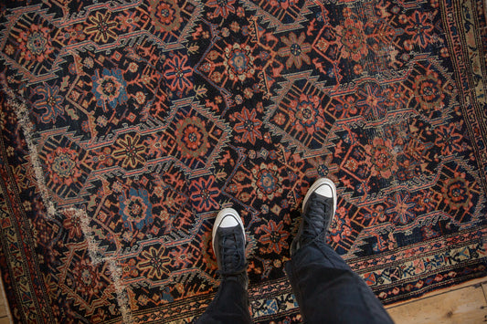 4.5x6 Antique Malayer Rug