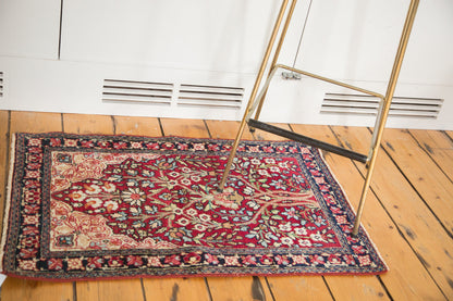 2x3 Antique Kerman Rug Mat