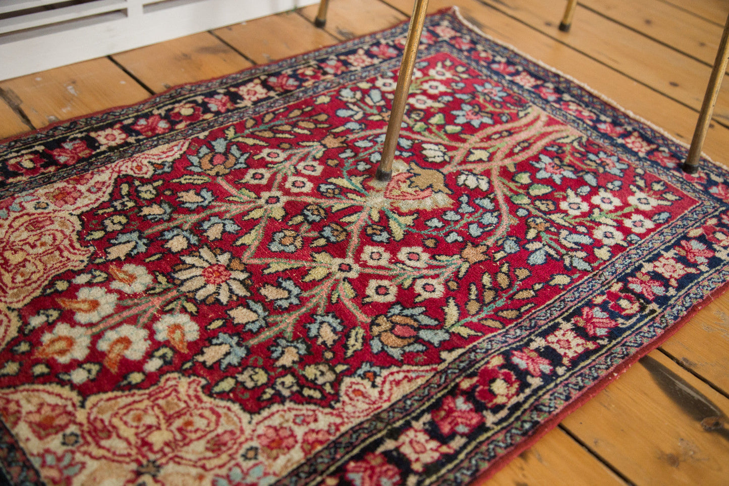 2x3 Antique Kerman Rug Mat