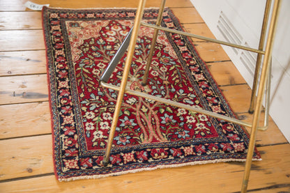 2x3 Antique Kerman Rug Mat