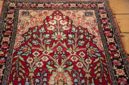 2x3 Antique Kerman Rug Mat