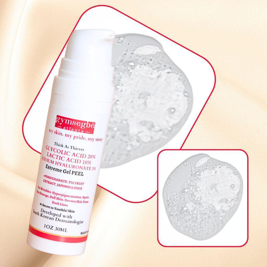 Thick As Thieves Pure Glycolic Acid Lactic Acid Extreme Gel Peel - 30ml