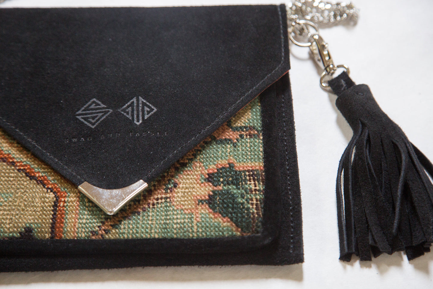 Handmade Rug Fragment Bag