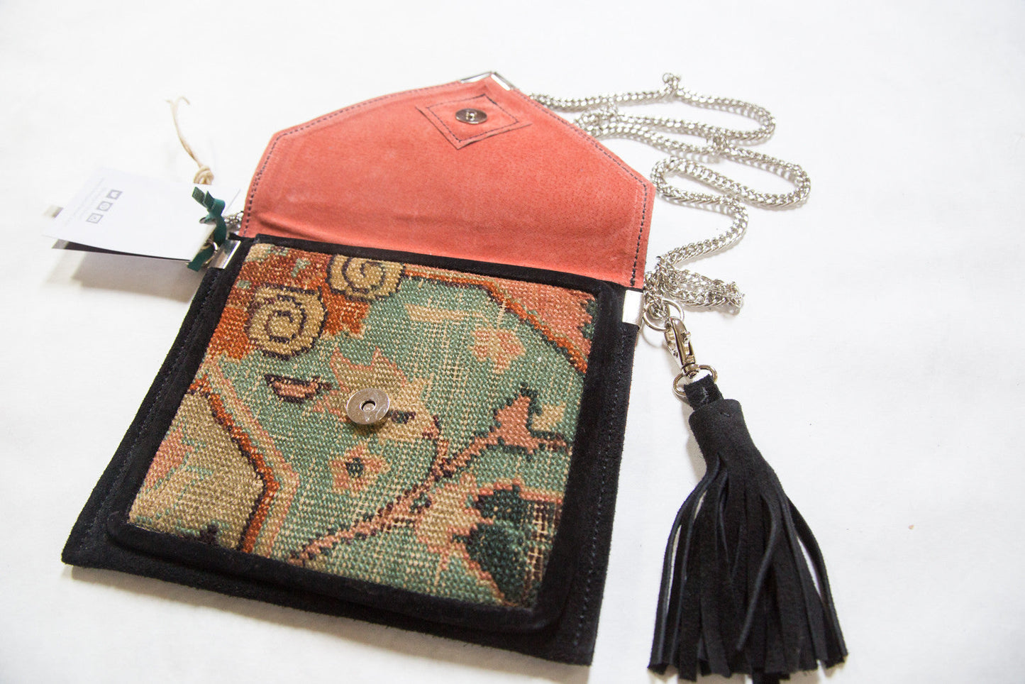 Handmade Rug Fragment Bag