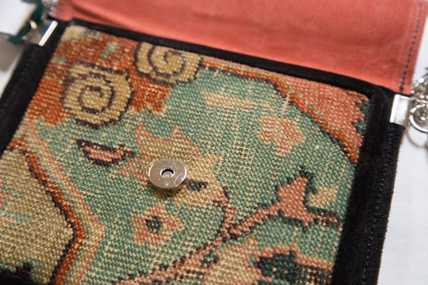 Handmade Rug Fragment Bag