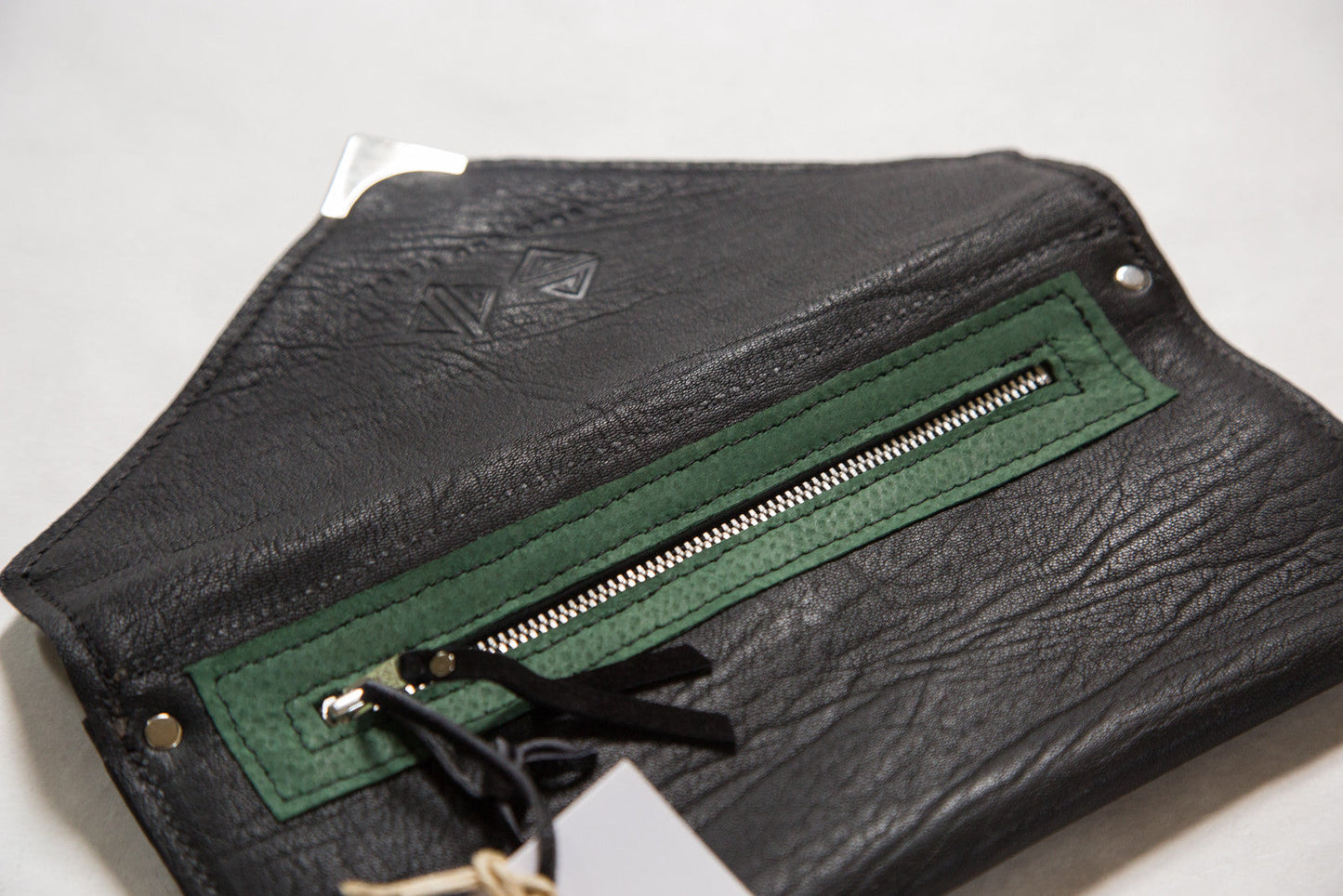 Handmade Rug Fragment Clutch