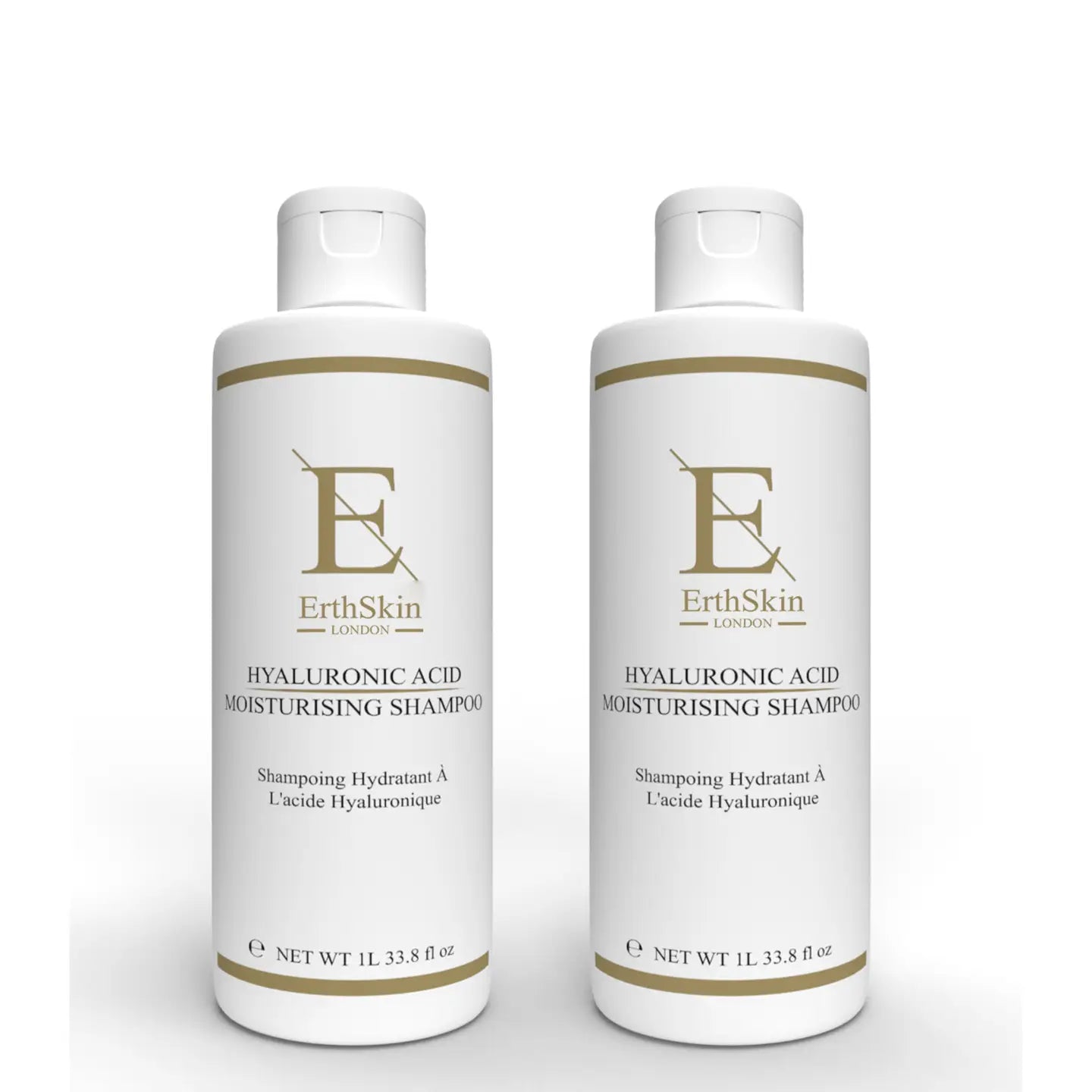 2x Hyaluronic Acid Moisturising Shampoo 1L