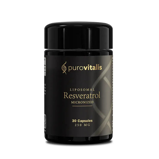 Purovitalis Liposomal Resveratrol – 250mg Micronized - 30pc