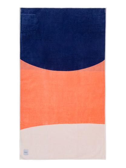 4 Connectable Beach Towels Pack - Vera Collection