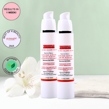 Thick As Thieves Pure Glycolic Acid Lactic Acid Extreme Gel Peel - 50ml