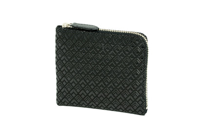 Zipped Coin Purse (Large) - Diamond Frame