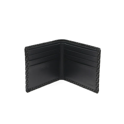 Men's Folded Wallet (Narrow Type) - Chevron-S