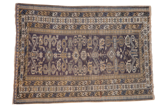 3x4 Vintage Shirvan Square Rug