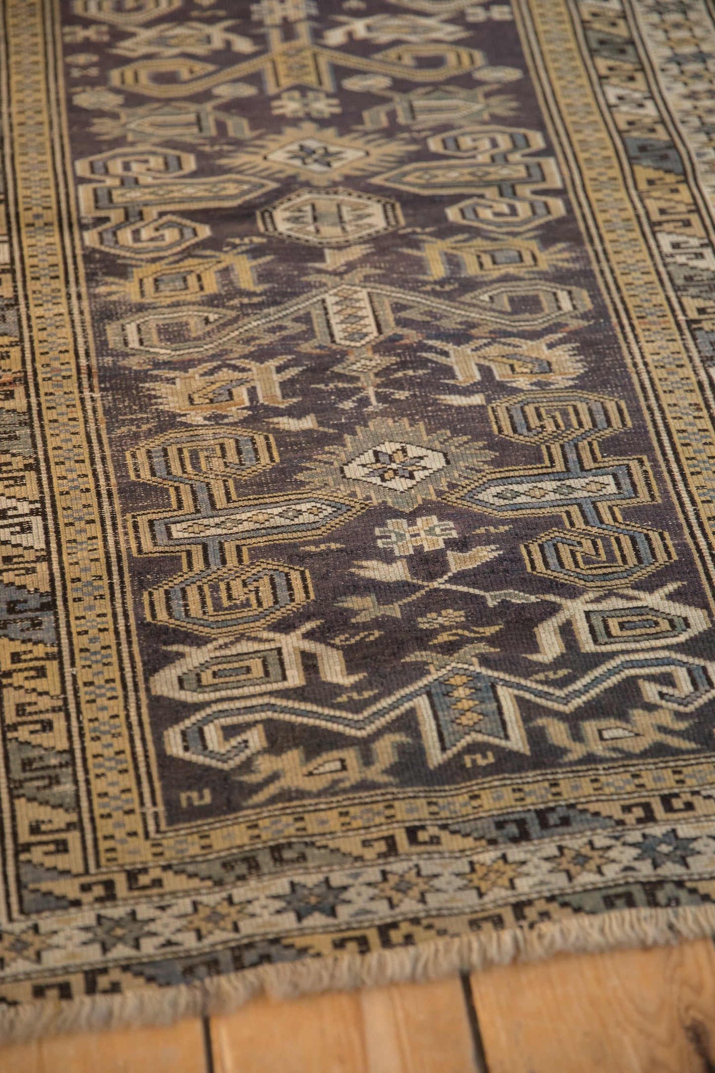 3x4 Vintage Shirvan Square Rug