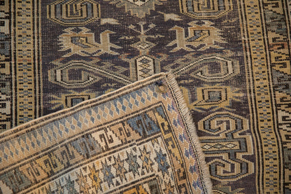 3x4 Vintage Shirvan Square Rug