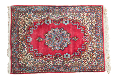4x5.5 Vintage Kerman Rug