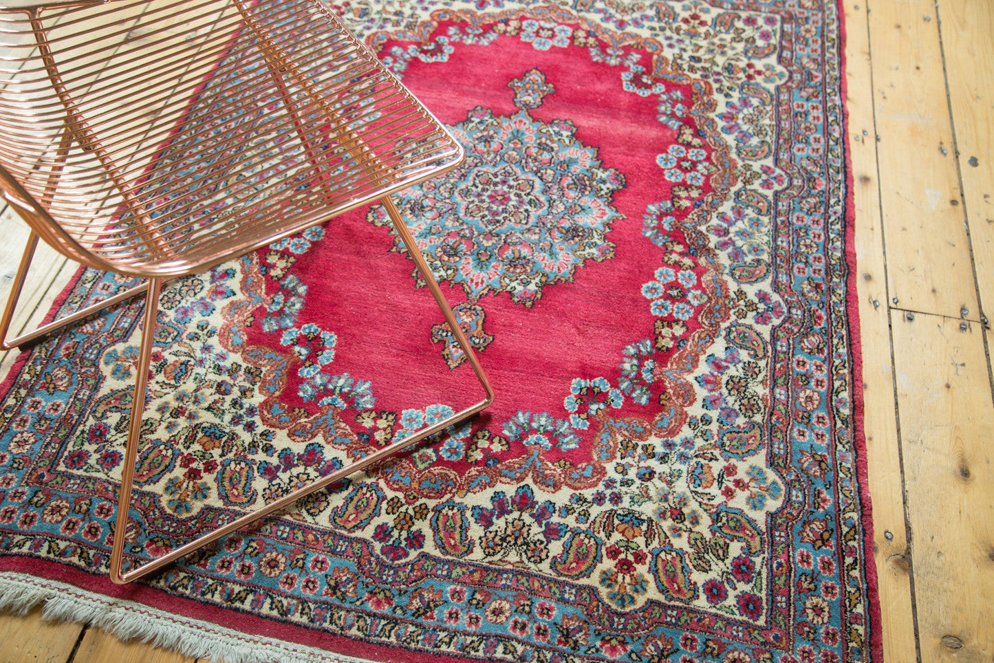 4x5.5 Vintage Kerman Rug
