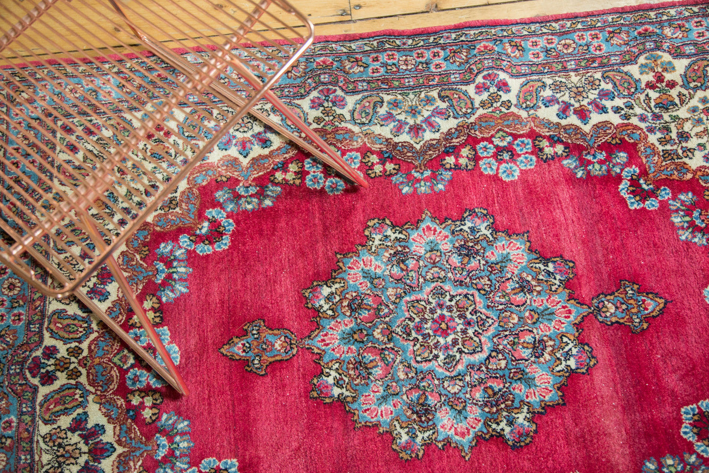 4x5.5 Vintage Kerman Rug