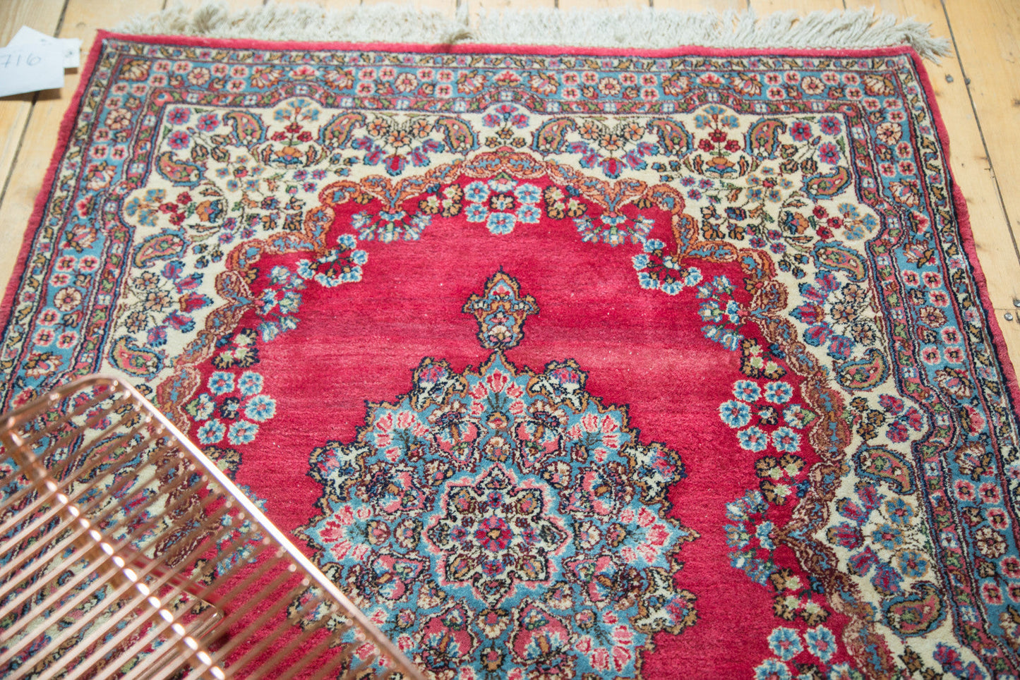 4x5.5 Vintage Kerman Rug