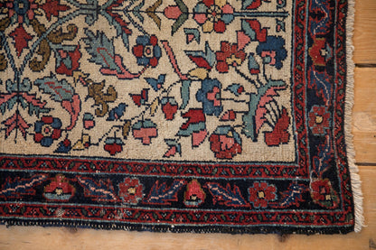 2x3 Antique Fine Hamadan Rug Mat