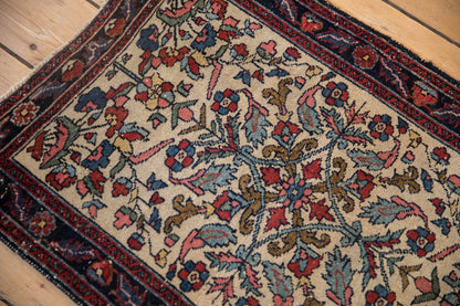 2x3 Antique Fine Hamadan Rug Mat