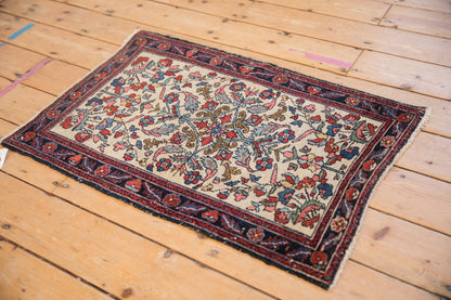2x3 Antique Fine Hamadan Rug Mat