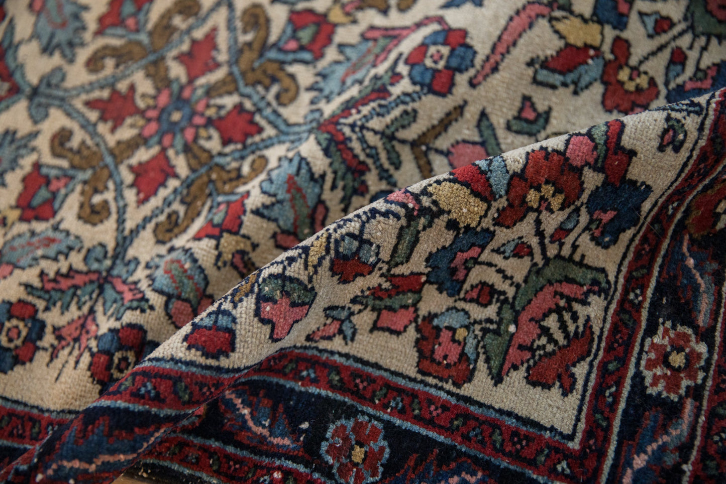 2x3 Antique Fine Hamadan Rug Mat