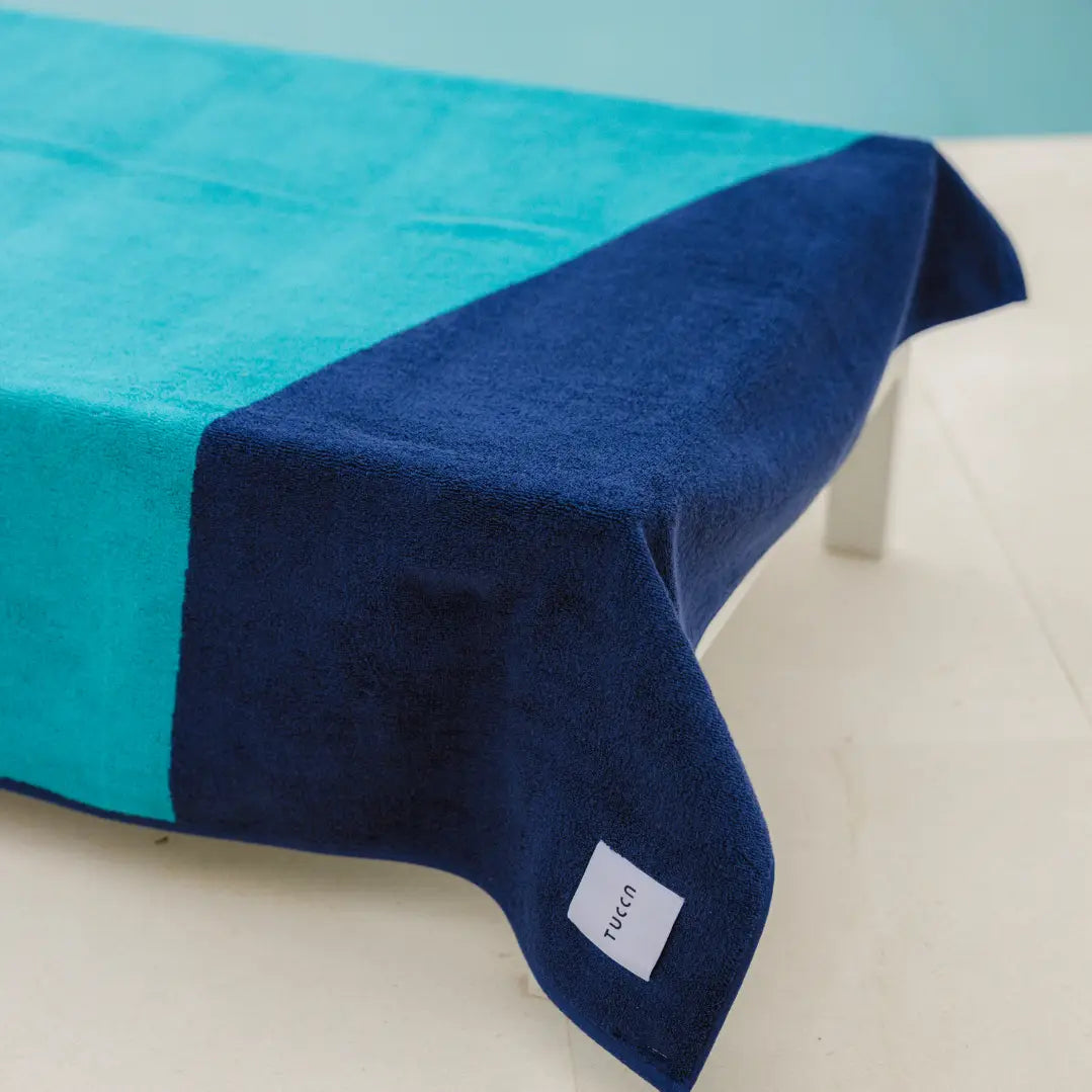 Premium Connectable Beach Towel - Organic Cotton - Swell