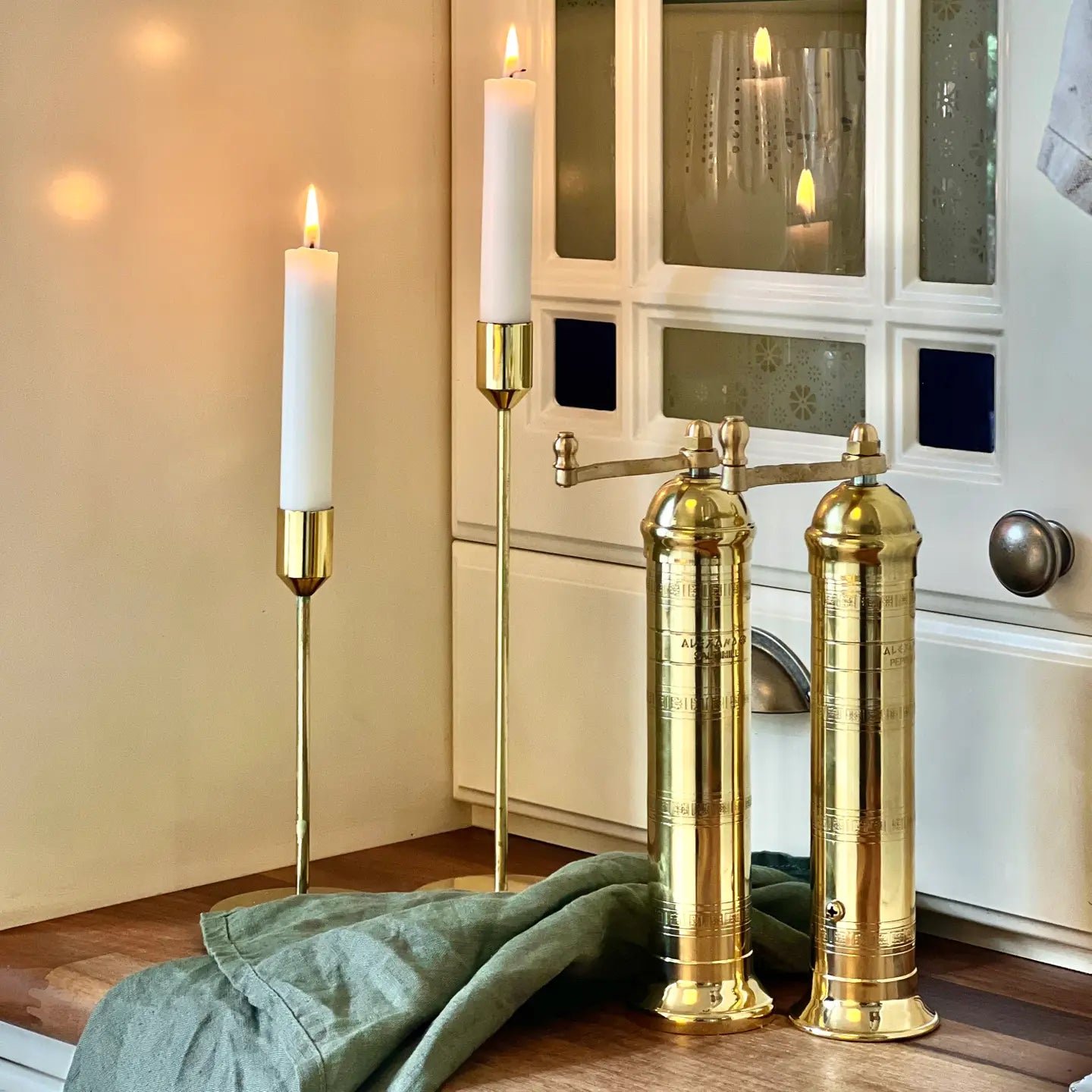 The Original 'brass Mill' - 9" Pepper Grinder