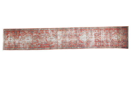 2x13.5 Antique Heriz Rug Runner